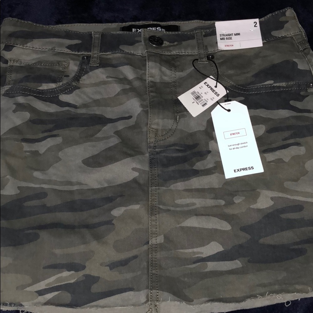 Camo skirt